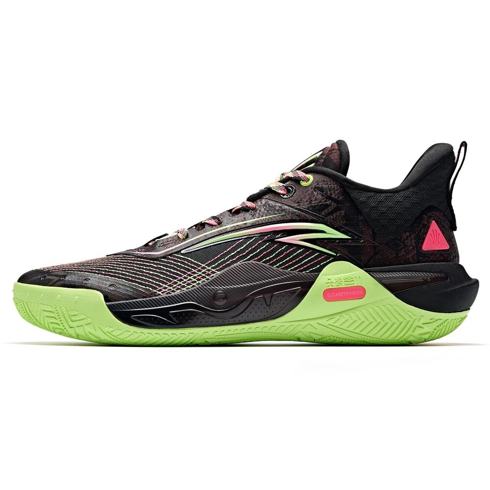 ANTA Men's Kyrie Irving Kai 1 Speed Basketball Shoes, Black, 12
